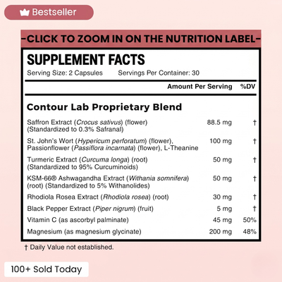 Saffron+ Supplement