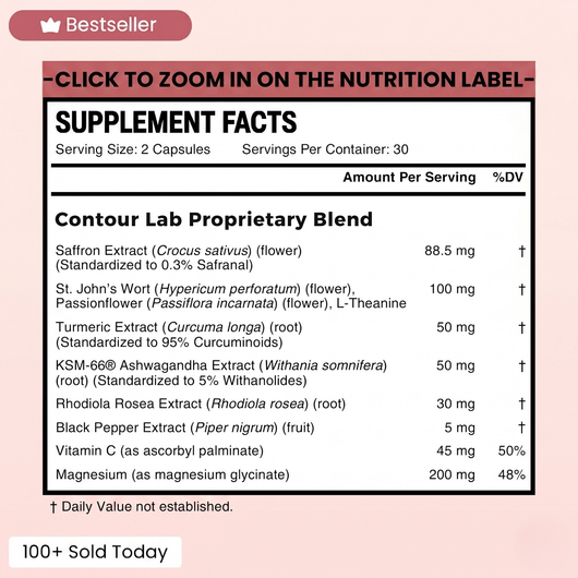 Saffron+ Supplement
