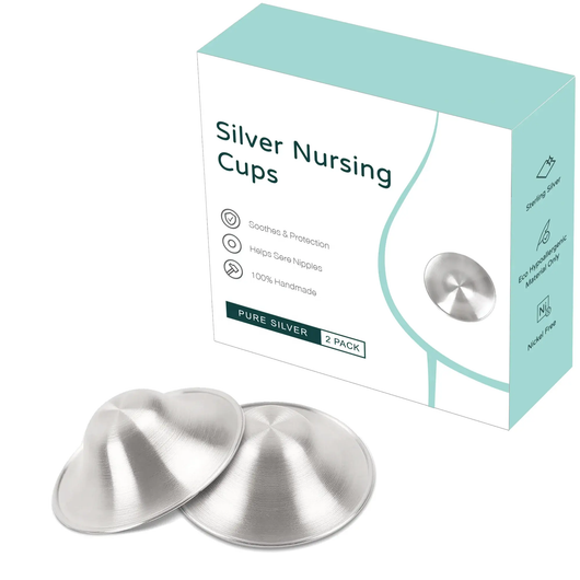 925 Silver Nursing Cups